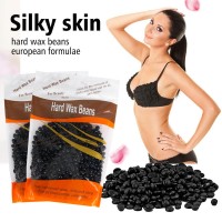 No Strip Depilatory Hot Film Black Brazilian Bikini Hair Removal Hard Wax Beans